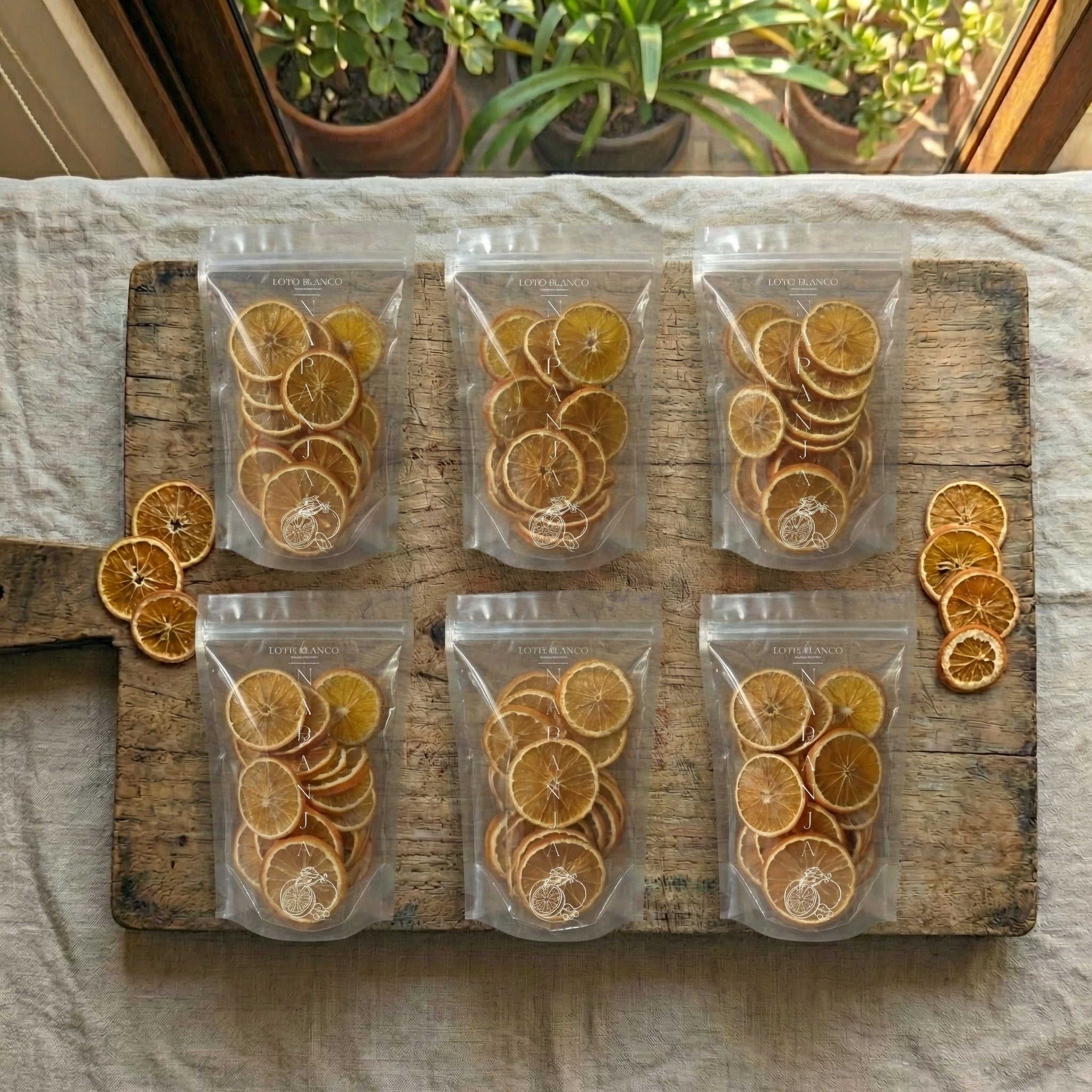 Pack Naranja Deshidratada x6 | 600g Total