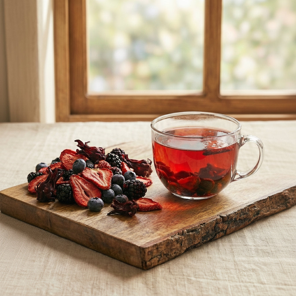 Infusión de frutos rojos