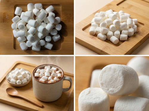 Masmelo deshidratado - nubes crujientes de dulzura para chocolate caliente