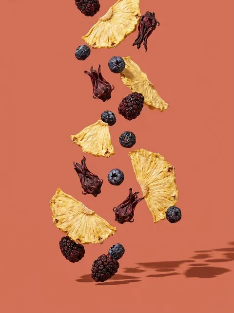 Lo que trae la lata de Piña deshidratada
